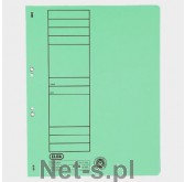 Elba Skoroszyt oczkowy A4, zielony