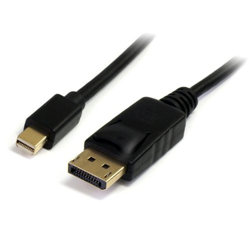STARTECH.COM Startech adapter sieciowy (1,5 m, Mini DisplayPort po Display Port), czarny 3 m MDP2DPMM10