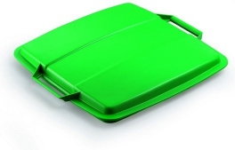 Durable Pokrywa do pojemnika DURABIN LID 90 zielona DU145-4