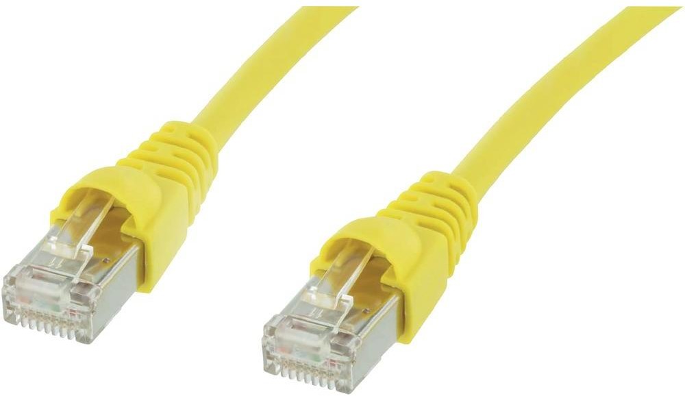 Telegaertner Kabel Sieciowy RJ45 L00002A0116 S/FTP CAT 6A 3 m Żółty