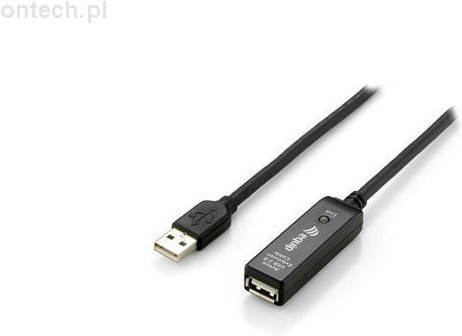 Equip PRZEDŁUŻACZUSB - USB 2.015 m AKTYWNY BLACK - (133311)