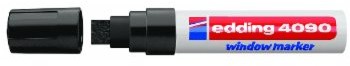 Edding MARKER DO SZKŁA ŚCIĘTA KOŃCÓWKA 4-15MM CZARNY 4090/001/C ED