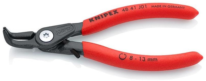 Knipex Szczypce do pierścieni Segera 48 41 J01 8-13 mm do pierścienia wewnętrznego