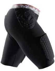 McDavid Spodnie Mcdavid Hex Basketball Thudd, Czarny, L (737-BL-L)