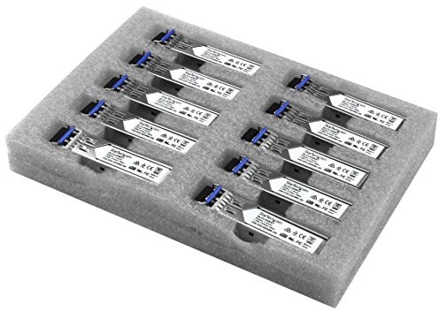 StarTech Startech Gigabit Fiber SFP Transceiver, srebrny (10 sztuk) GLCLHSM10PST