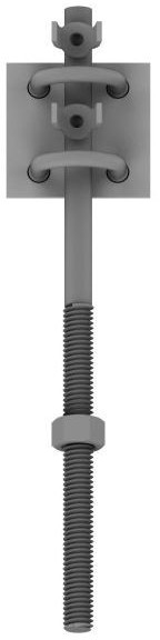 AN-KOM Uchwyt do naciągów kabłąkowy L250mm AN-30B/OG/ AN-KOM