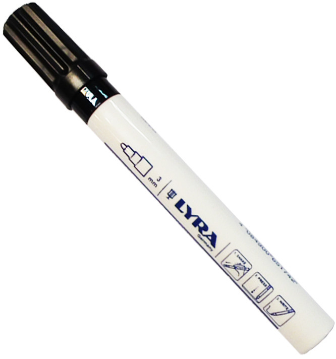 Inny LYRA Marker permanentny INDUSTRY czarny 4040099