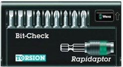 Wera zestaw bitów i uchwytów 8600-9/TZ Bit-Check - Rapidaptor (5056375001)