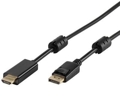 Vivanco Kabel 45343 DisplayPort - HDMI 1.8m Czarny