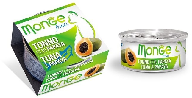 Monge Fruit Tuńczyk I Papaja 80G