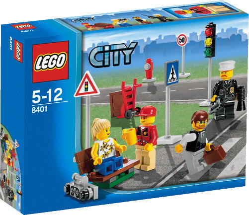 LEGO CITY Kolekcja minifigurek 8401