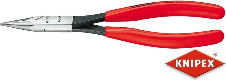 Knipex szczypce płaskie montażowe, PCW (28 21 200)