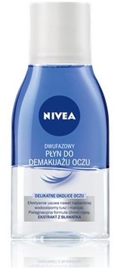 Nivea Dwufazowy Płyn Do Demakijażu Oczu 125ml