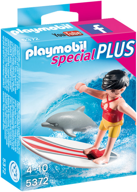 Playmobil Special Plus - Surfer z delfinem 5372