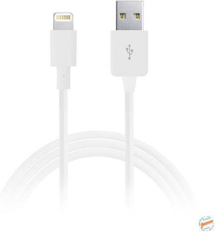 PURO Kabel połączeniowy USB złącze Lightning MFi 1m (biały)