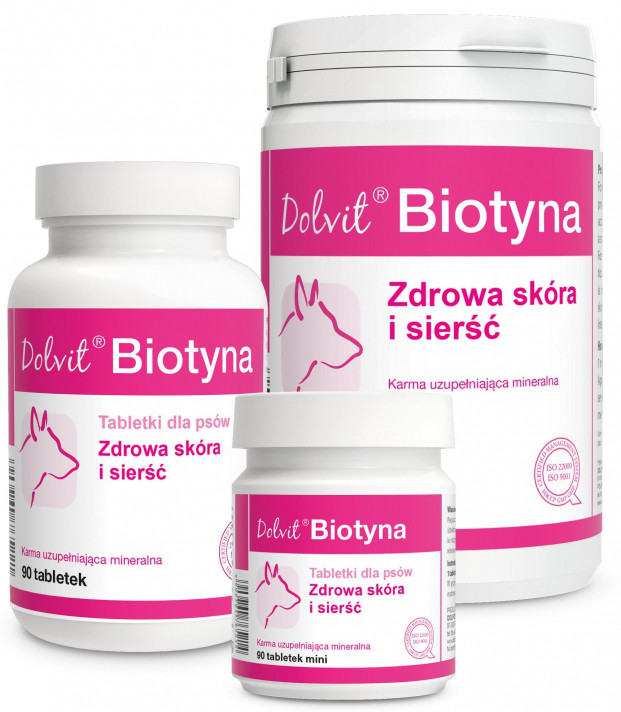 Dolfos Dolvit Biotyna DOG 90 tabletek