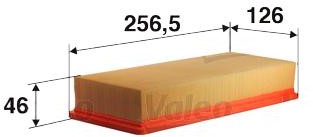 Valeo filtr powietrza panelowy 585206 - Bezpłatny zwrot do 30 dni, największy wybór produktów. 585206