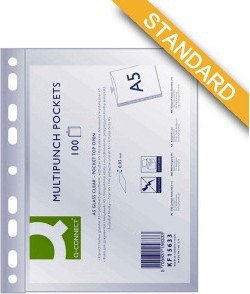 PBS Koszulki zawieszkowe krystaliczne QConnect A5 PB012