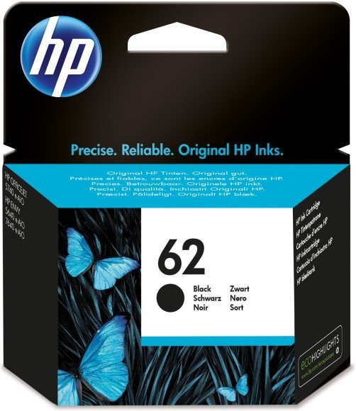 Zdjęcia - Wkład drukujący HP 62 C2P04AE czarny  tusz oryginalna (black)