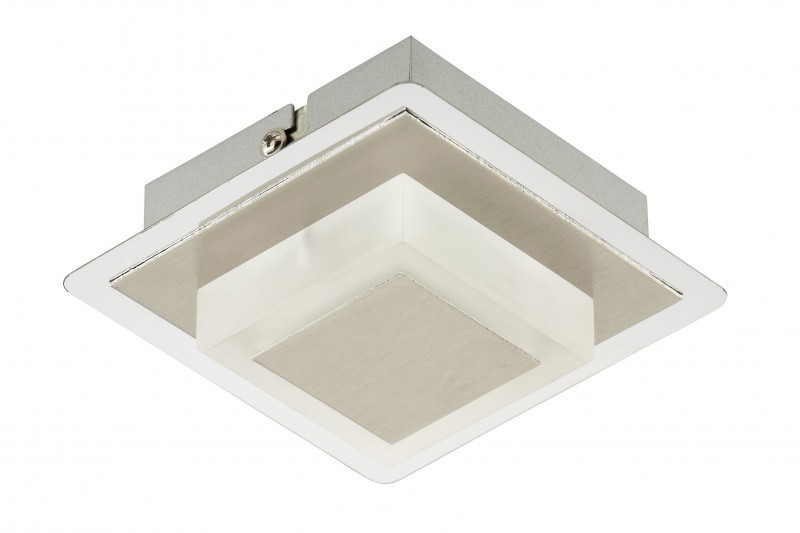 Briloner Super Living oświetlenie ścienne i sufitowe LED Aluminium, 1-punktowy 3532-011