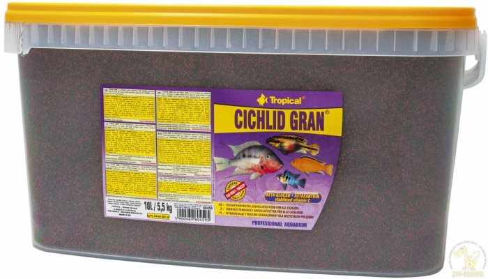 Tropical Cichlid Gran 10L/5,5Kg 60459