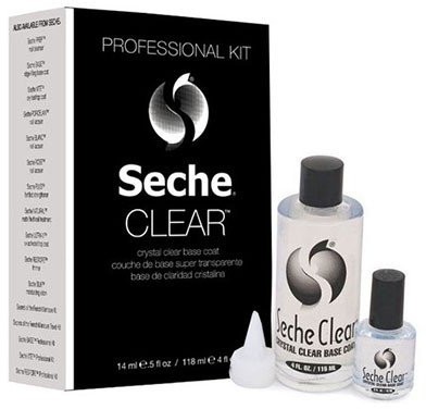 SECHE Crystal Clear Base Coat Zestaw 118ml + 14ml