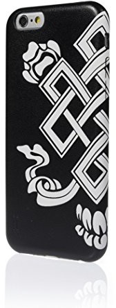 Aiino AIIPH5CV tatzuo pokrowiec ochronny do Apple iPhone, czarny