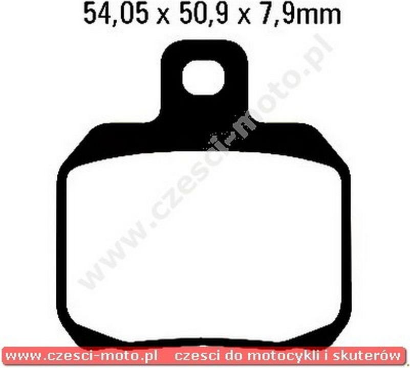 EBC Klocki hamulcowe FA266