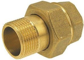 Ferro Śrubunek mosiężny 3/8" prosty z oringiem SGU1