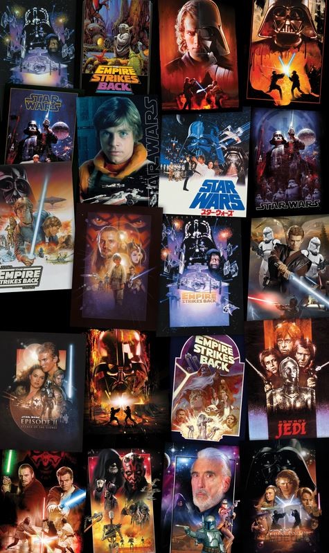 Komar Fototapeta Star Wars Posters Collage VD-048