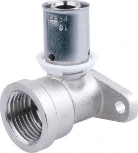 Perfexim Kolanko ZAPRASOWYWANE NAKRĘTNE Z MOCOWANIEM 16 x 1