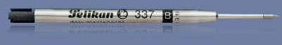 Pelikan Wkład do długopisu 337 CZARNY | KOŃCÓWKA B 915413