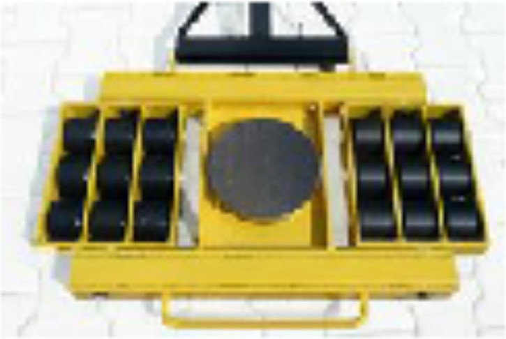 Polska 122 12235610 wózek skrętny 18 rolkowy 18KS, rolki: 18x kompozyt (nośność: