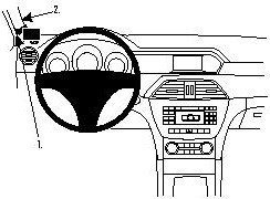 Фото - Тримач / підставка Brodit ProClip do Mercedes Benz C Klasa  11-14 (180-320)