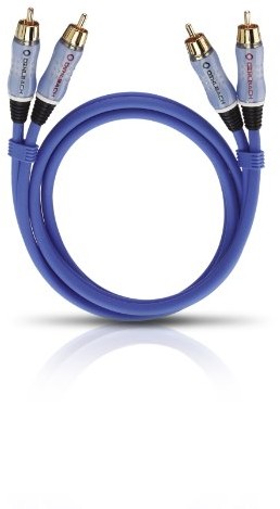 Oehlbach OEHLBACH BEAT. NF kable audio cinch kabel Niebieski, niebieski 4003635027035