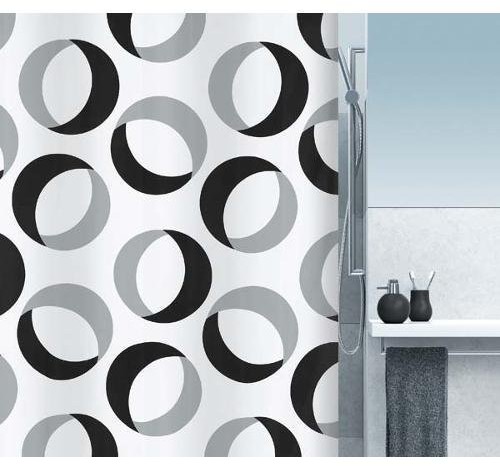 Spirella spirella 10.15184 DV-Textil Rings szaro-czarna 180 x 200 cm