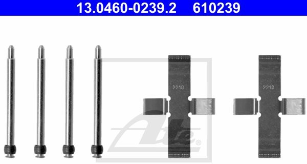 ATE ZESTAW INST KLOCKA HAM  13.0460-0239.2 MERCEDES S210 E200 T 00-03