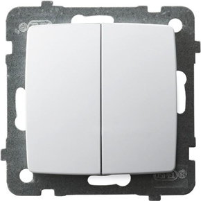 Ospel elektro Łącznik podwójny schodowy - Karo ŁP-10S/M/40