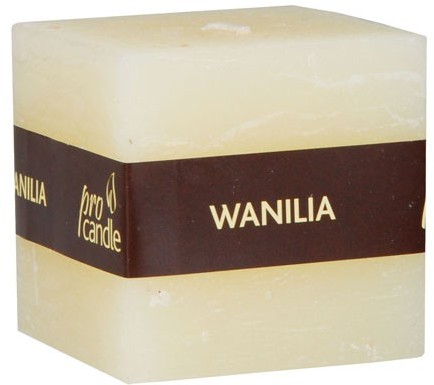 Pro Candle wieca zapachowa ProCandle 791009 / sześcian / wanilia
