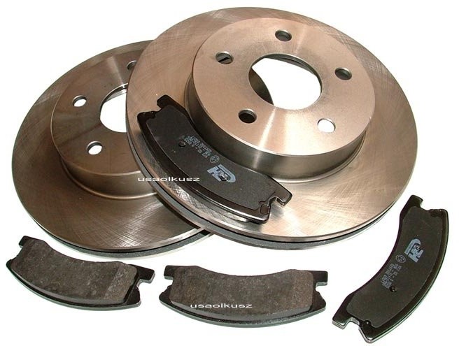 CND Tarcze klocki hamulcowe przednie Jeep Grand Cherokee WJ WG akebono