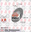 Zimmermann Tarcza hamulcowa 100.1232.52