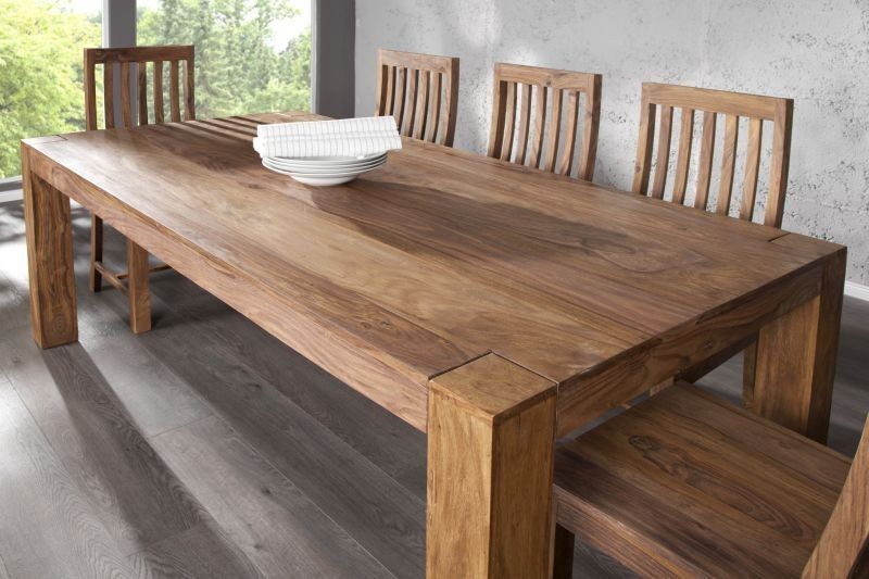 Фото - Обідній стіл Stół drewniany Santar 200 cm