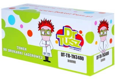 DrTusz Toner Zamiennik TN-3480 do Brother TN3480) Czarny)