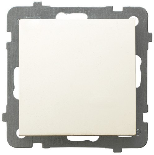 LEDart 1-biegunowy, Ospel AS ŁP-1G/m/27, bez ramki, kolor ecru