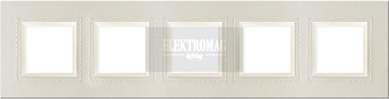 KOS Elektro Dante Skóra Vanilia Ramka x3 4503585