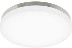 Eglo Plafon lampa oprawa sufitowa Sortino-S 1x24W LED nikiel mat biały 95497
