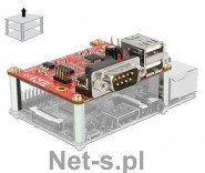 Delock Karta RASPBERRY PI USB Micro BF/USB Pin Header->2x USB AF +2x Serial (62649)
