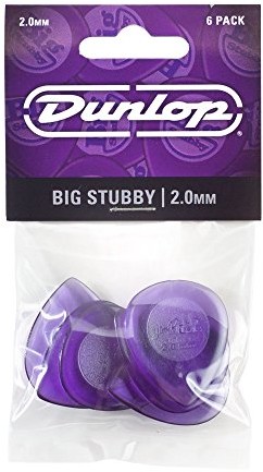 Jim Dunlop Bigs tubby 2,00 MM (6stck)  plektron 475P2.0