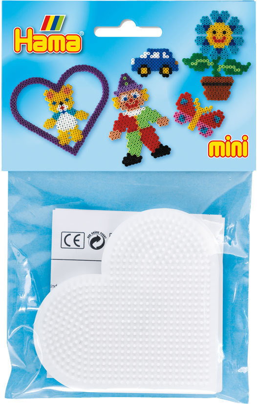 Hama malte haaning plastic mini - podkładki uzupełniające serca 5203
