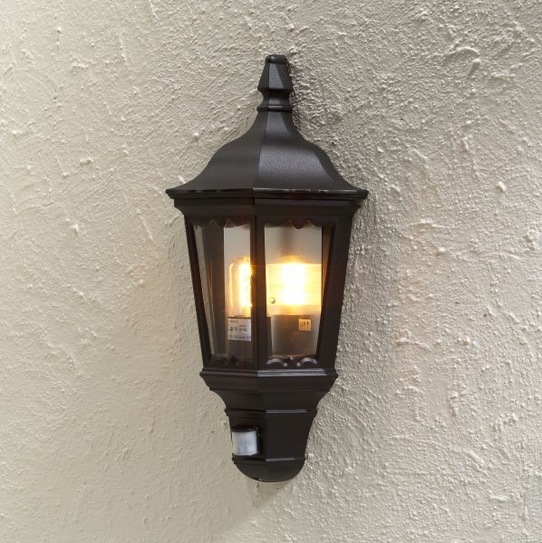 Konstsmide Firenze lampa ścienna Czarny, 1-punktowy 7230-750